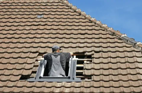 Pose de velux - Mézeray